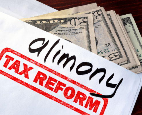 CHANGES IN ALIMONY TAX TREATMENT